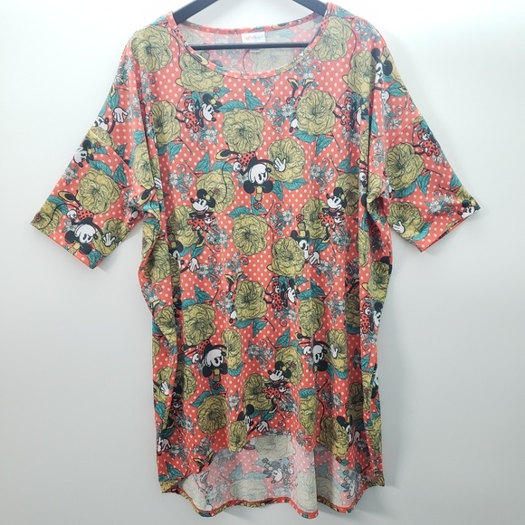 LuLaRoe Tops - Disney Mickey Mouse LuLaRoe Irma Top, size XL
